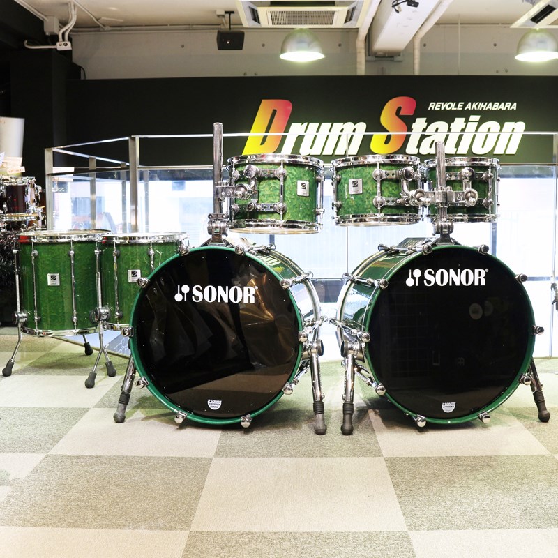 SONOR DESIGNER Series 7pc Drum Kit 22BD×2、16＆14FT、13&12&10TTの画像